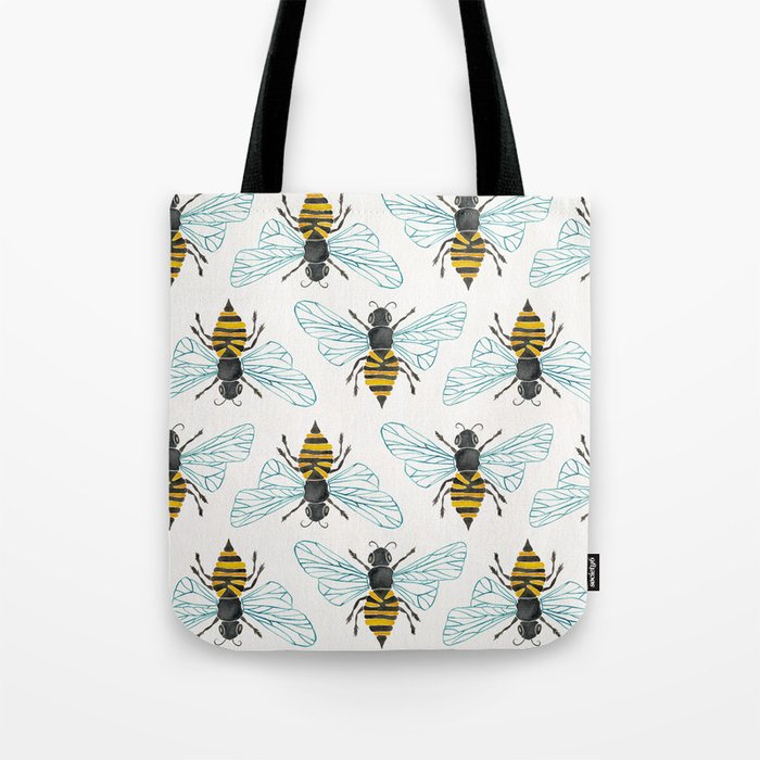 Bee Honeycomb Unique Tote Bag Purse Handbag for Women Girls 